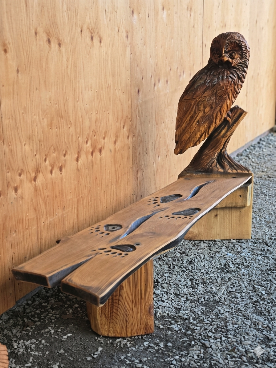 Art for Sale: Chainsaw Carvings and Metal Sculptures — Tomas Vrba